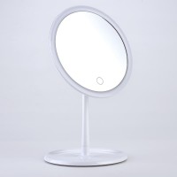 Touch screen  led light compact make up mirror