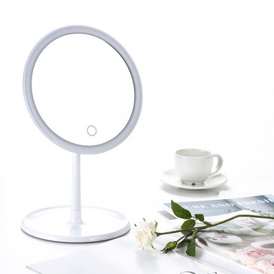 Beauty light up magnify makeup shaving luxury dimmable usb cosmetic mirror